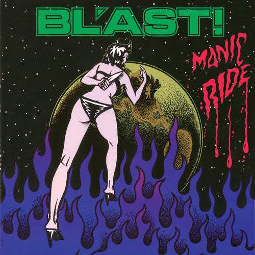 Bl'ast - Manic Ride LP (Purple Colored Vinyl)