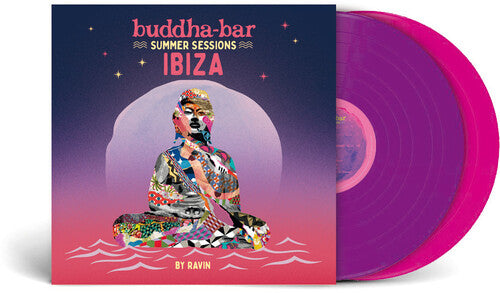 V/A - Buddha Bar: Summer Sessions Ibiza 2LP (Pink & Purple Colored Vinyl, France)
