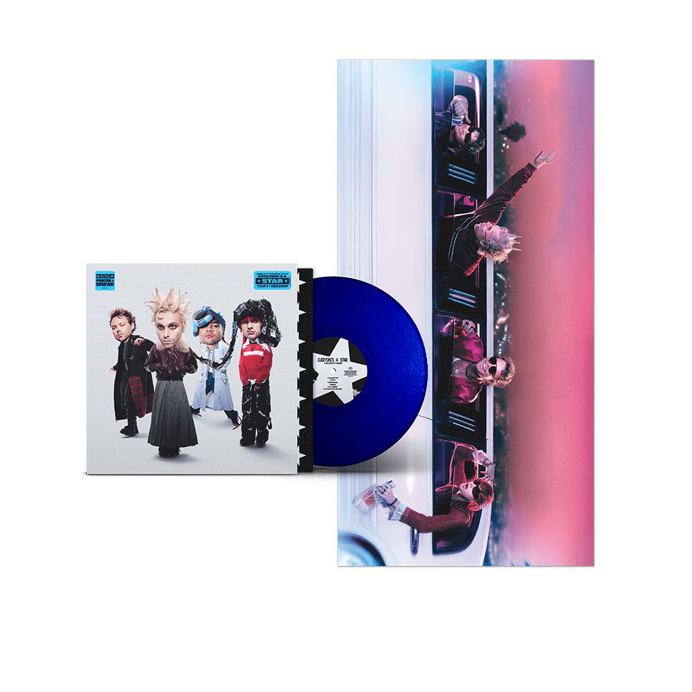 5 Seconds Of Summer - Everyone’s A Star! - Blue Glitter{vinyl LP}