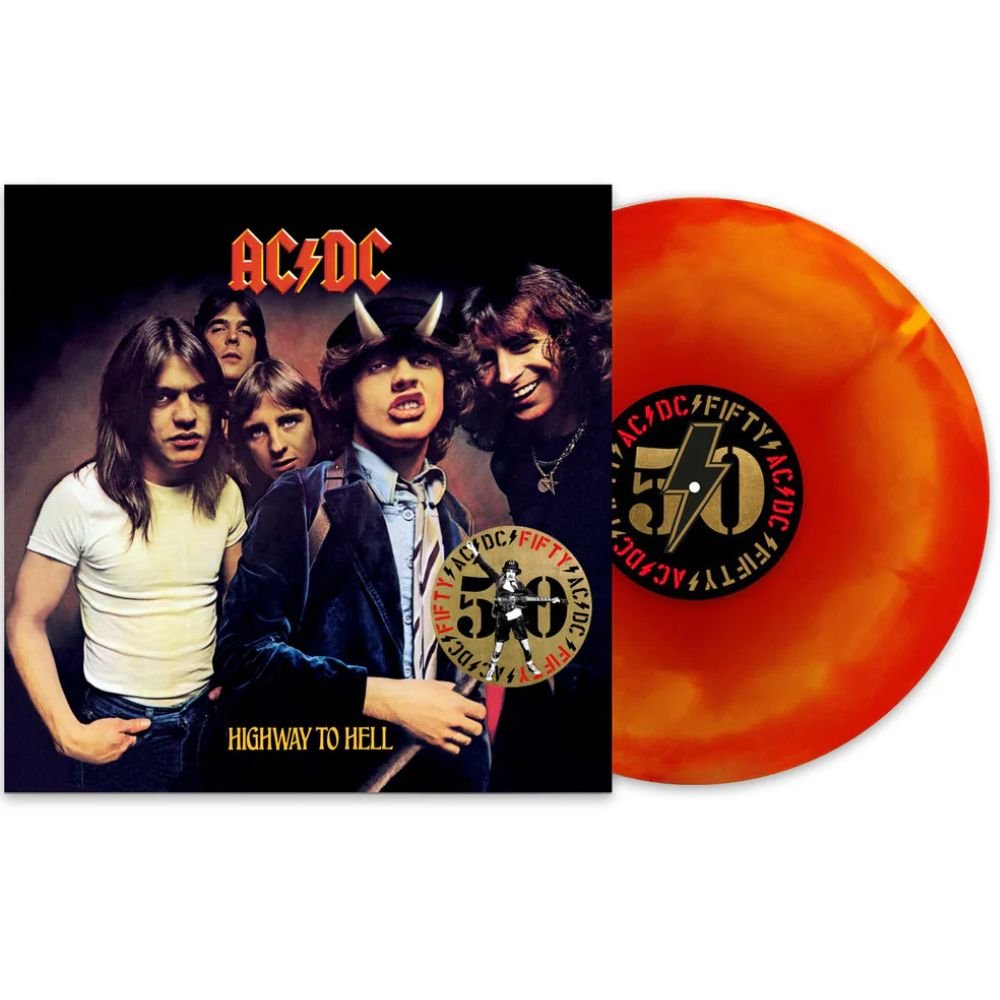 AC/DC - Highway To Hell - Hellfire Red {vinyl LP}