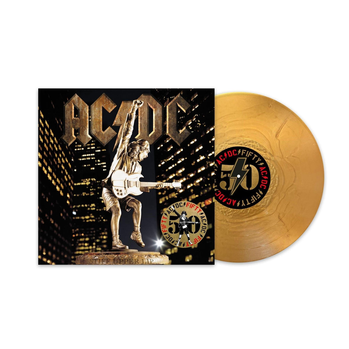 AC/DC. - Stiff Upper Lip - Gold {Vinyl LP}