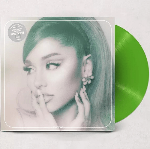 Ariana Grande - Positions - Spring Green Coloured{vinyl LP}