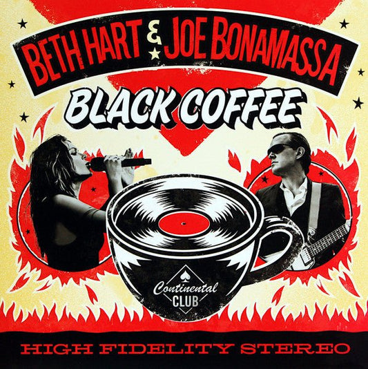 Beth Hart & Joe Bonamassa - Black Coffee - Clear {vinyl LP}
