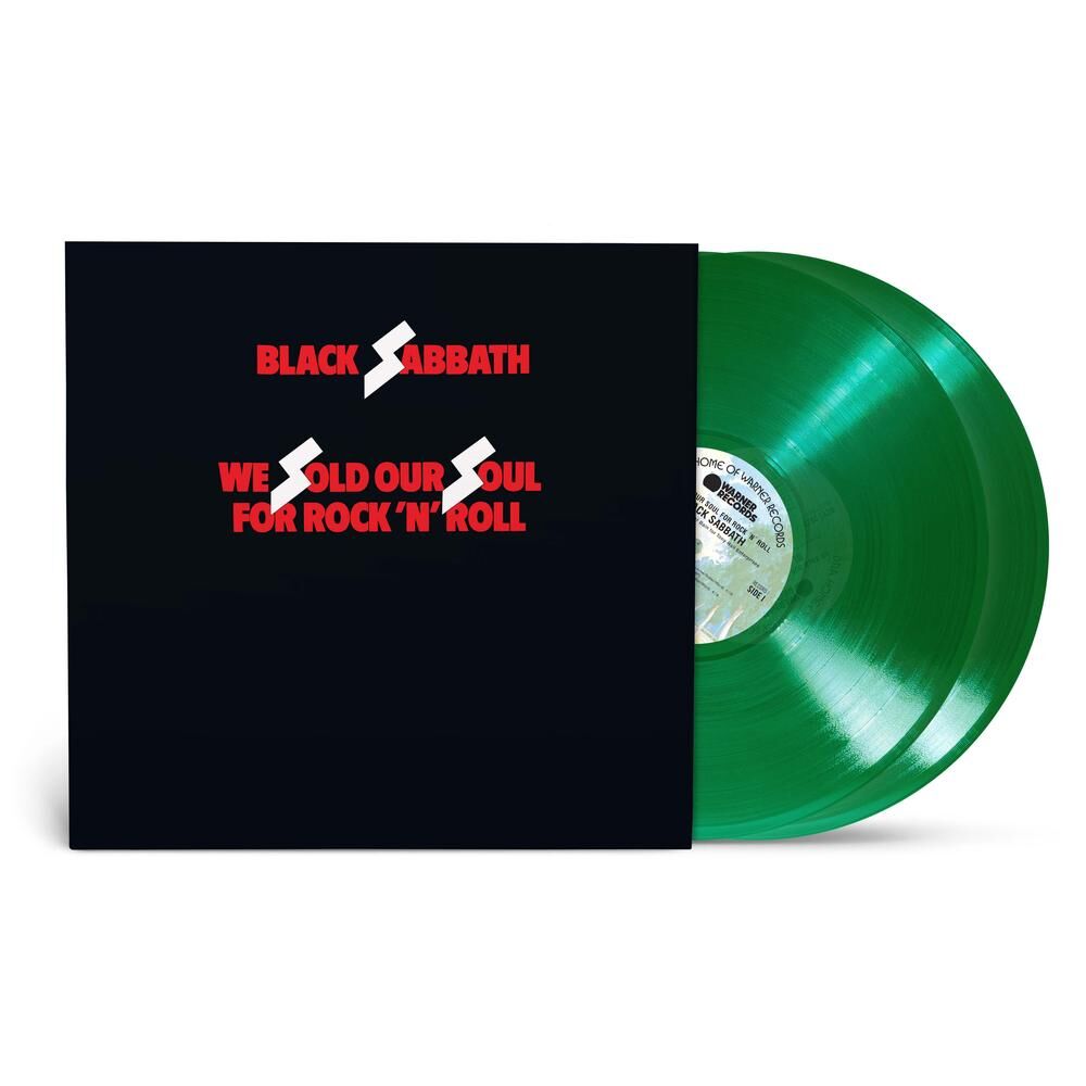 Black Sabbath - We Sold Our Souls To Rock 'N' Roll (RKTBR25) - Green {vinyl LP}