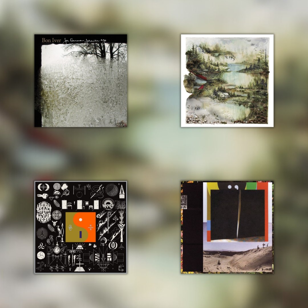 Bon Iver -{vinyl LP} Bundle