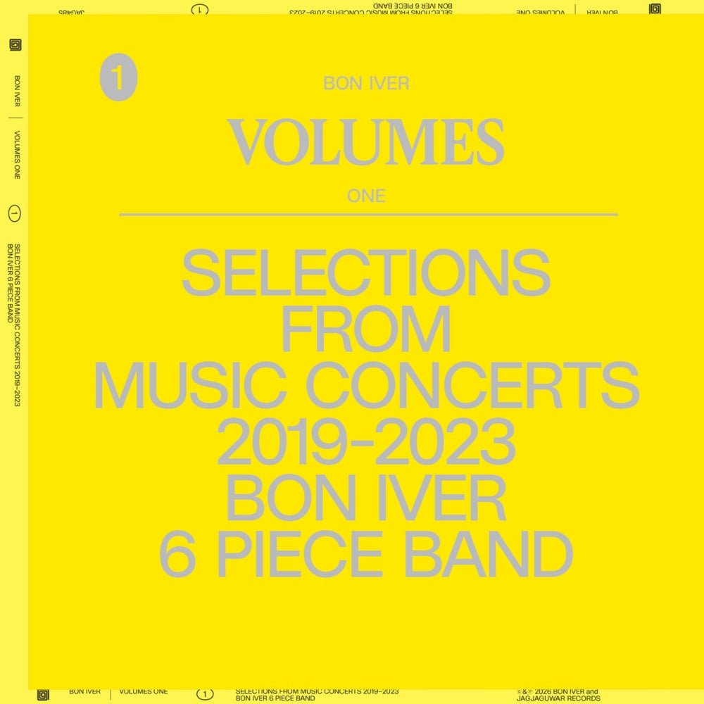 Bon Iver - Volumes: One Selections From Music Concerts 2019-2023 Bon Iver 6 Piece Band - {vinyl LP}