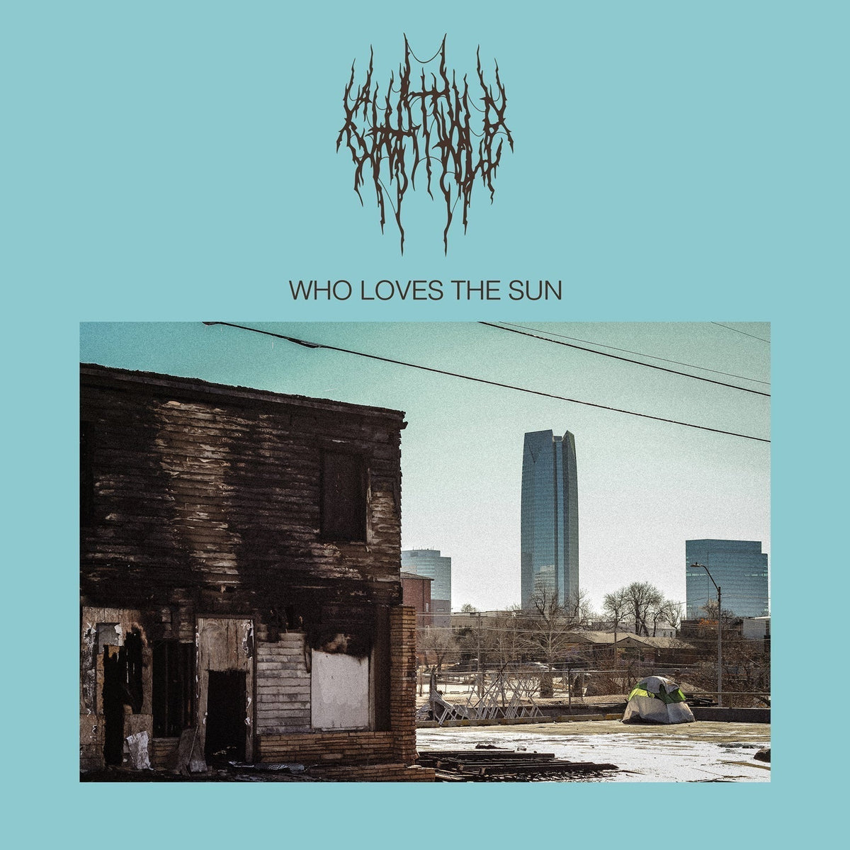 Chat Pile - Who Loves The Sun - Ice Blue {vinyl LP}