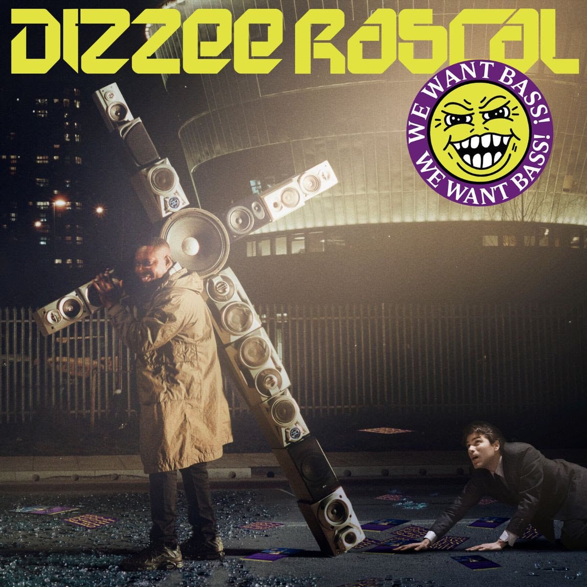 Dizzee Rascal - We Want Bass - Purple {vinyl LP}