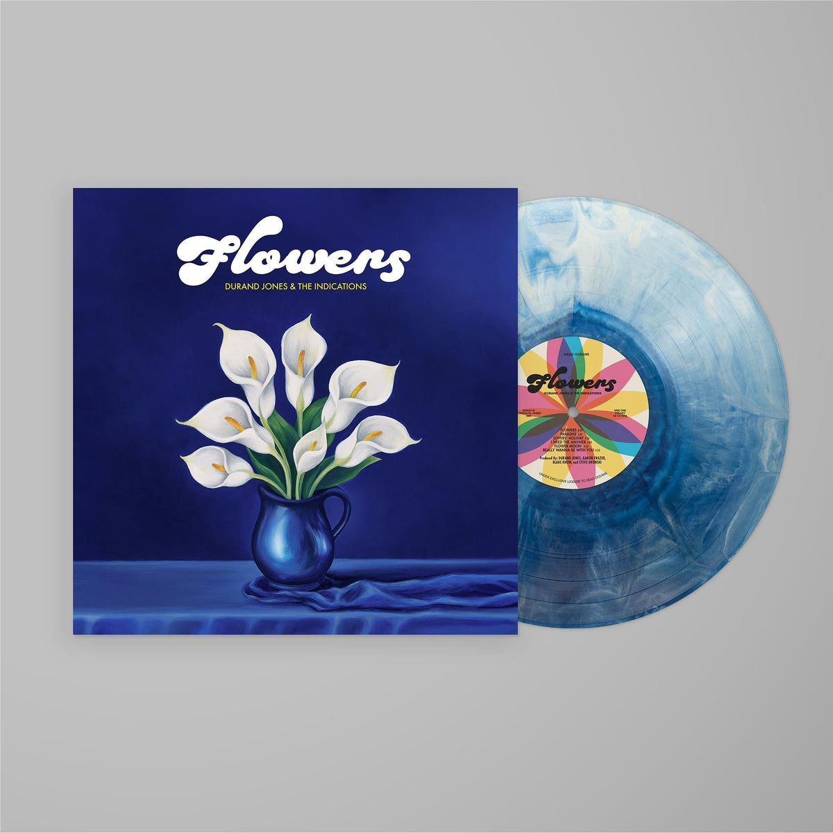 Durand Jones & The Indications - Flowers - Blue Splash {vinyl LP}