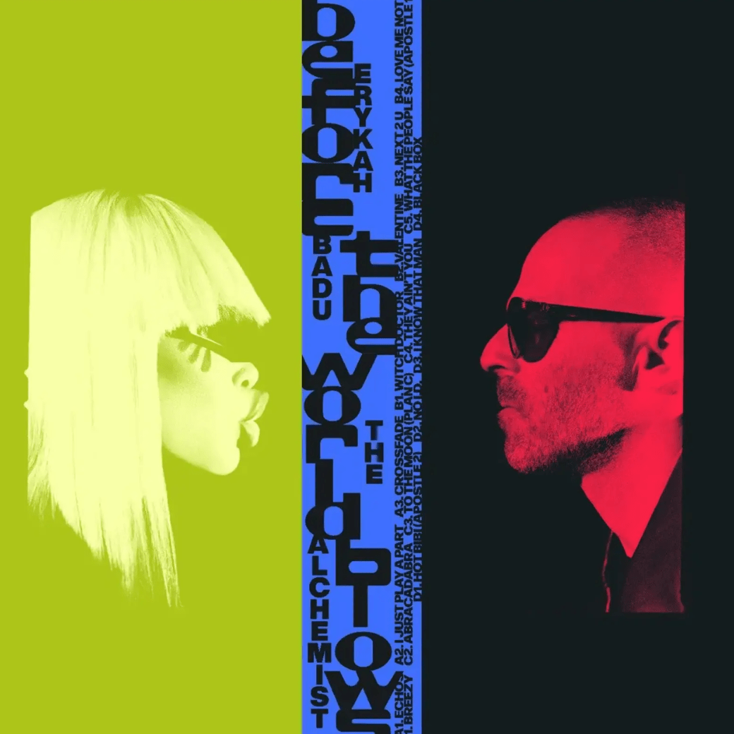 Erykah Badu & The Alchemist - Before The World Blows: The Abi and Alan Experiment - Indie Exclusive Transparent Neon Orange {vinyl LP} (Copy)