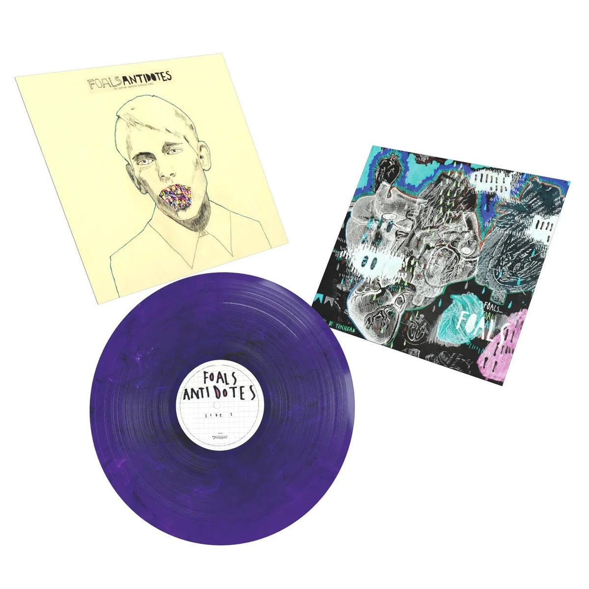 Foals - Antidotes - Purple {vinyl LP}