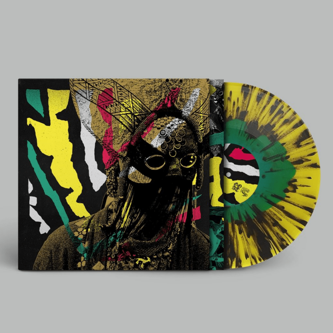 Goat - Goat - Yellow & Black Swirl {vinyl LP}