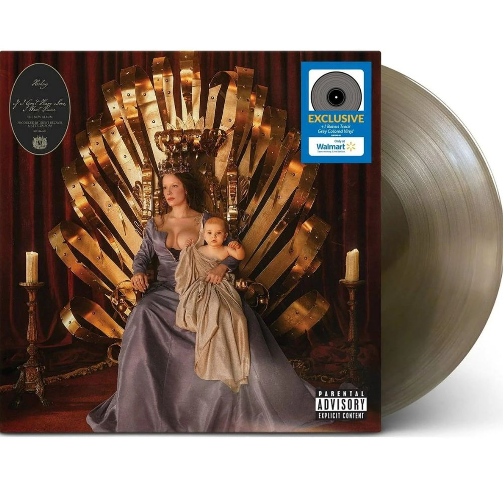Halsey – If I Can't Have Love, I Want Power - Grey Transparent{vinyl LP}