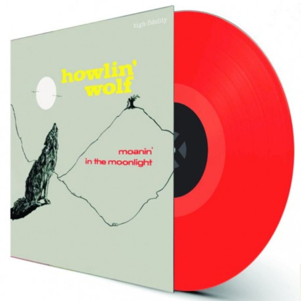 Howlin' Wolf - Moanin' in the Moonlight - Red {vinyl LP}