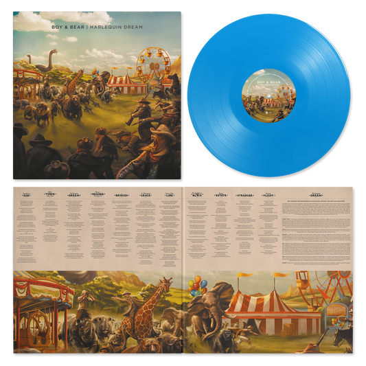 Boy & Bear - Harlequin Dream - 10th Anniversary Blue {Vinyl LP}