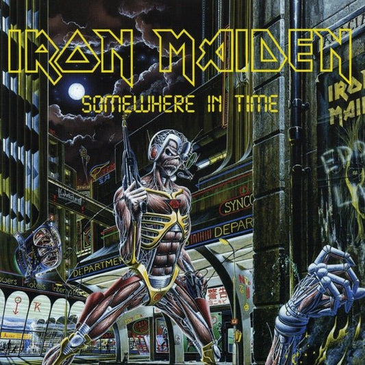 Iron Maiden - Somewhere In Time (40th Anniversary Edition) - Oxblood {vinyl LP}