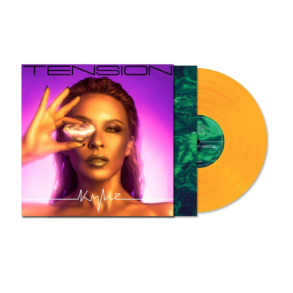 Kylie Minogue - Tension - Transparent Orange{vinyl LP}
