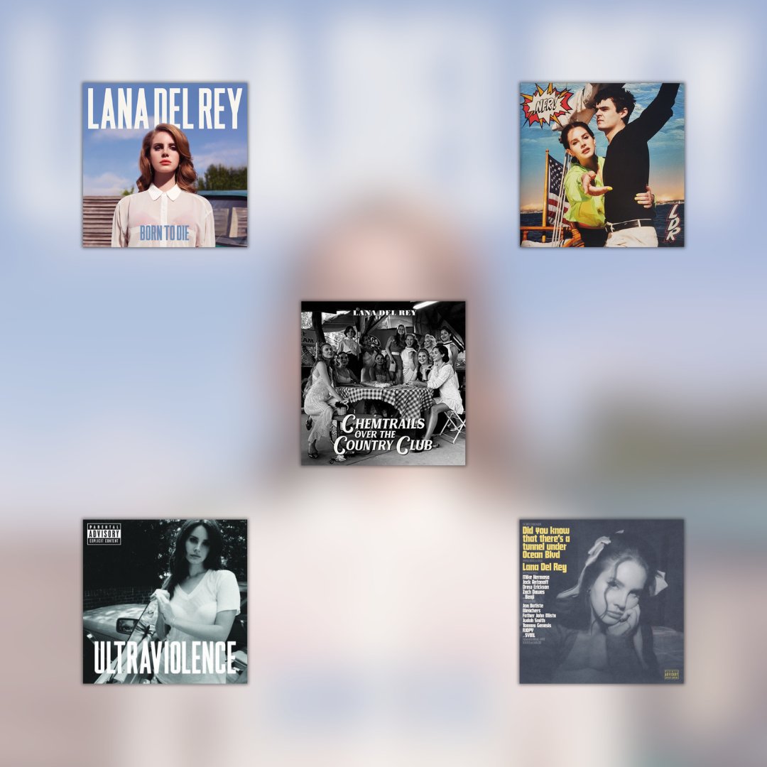 Lana Del Rey -{vinyl LP} Bundle