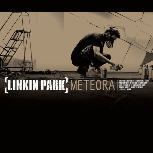 Linkin Park - Meteora - Translucent Gold & Red Splatter {vinyl LP}