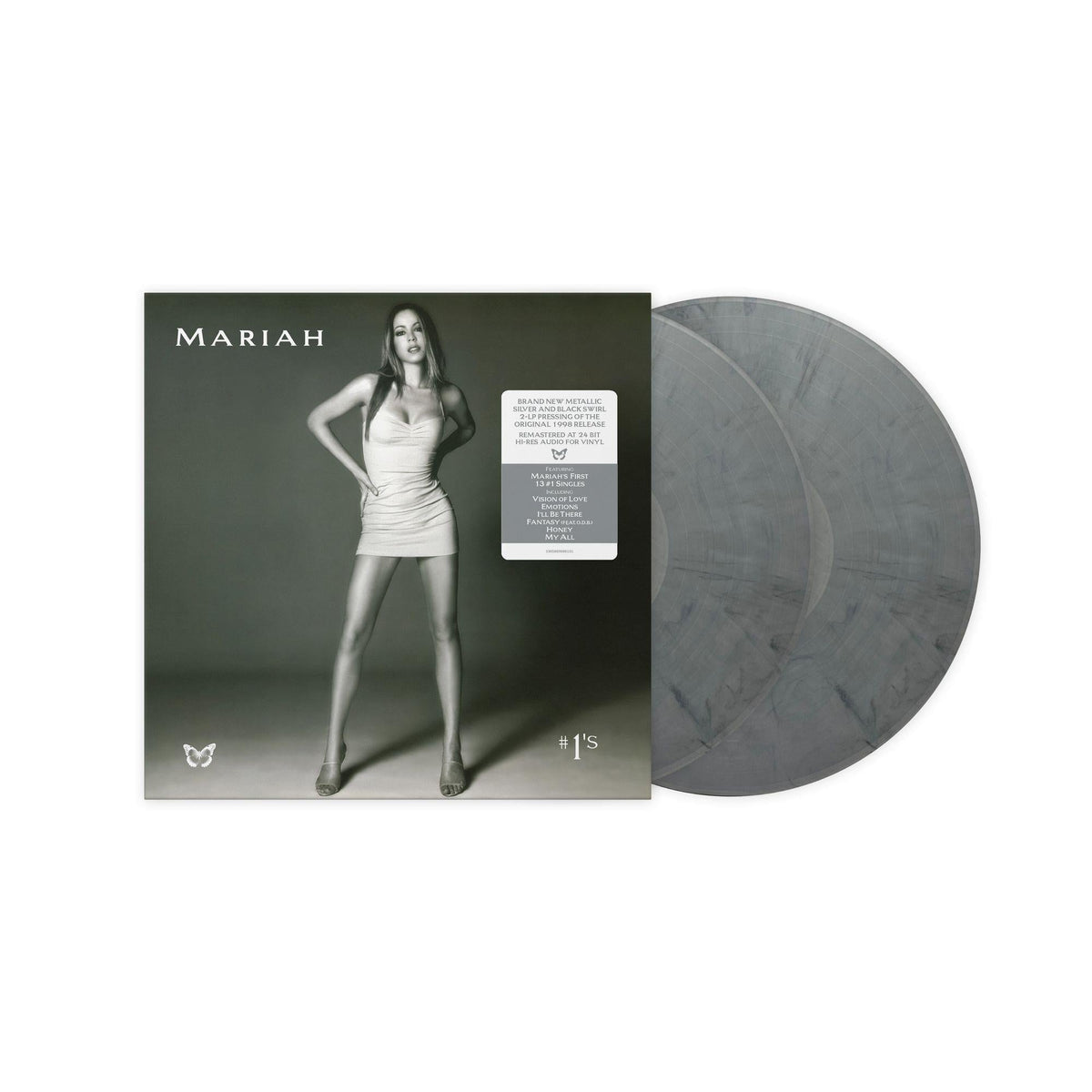 Mariah Carey - #1’s - Metallic Silver{vinyl LP}