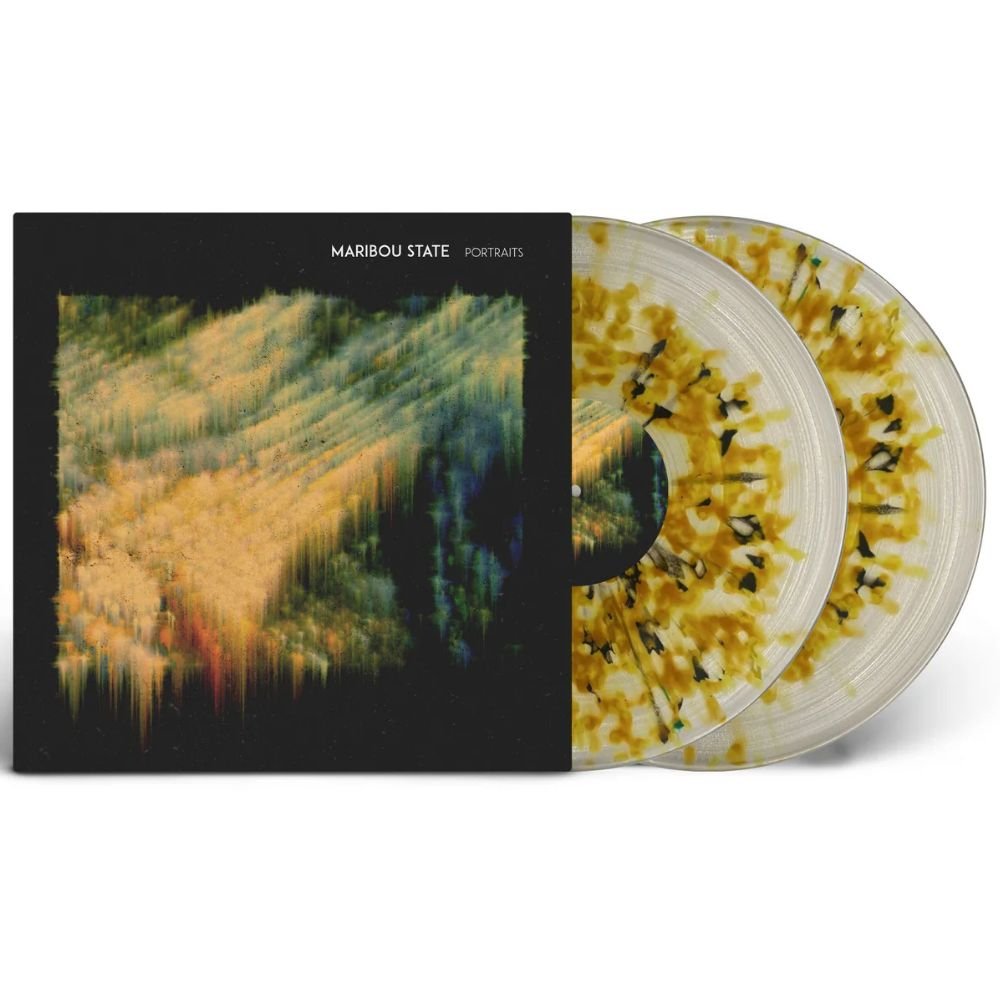 Maribou State - Portraits (10th Anniversary Edition) - Yellow and Black on Clear Splatter {vinyl LP}
