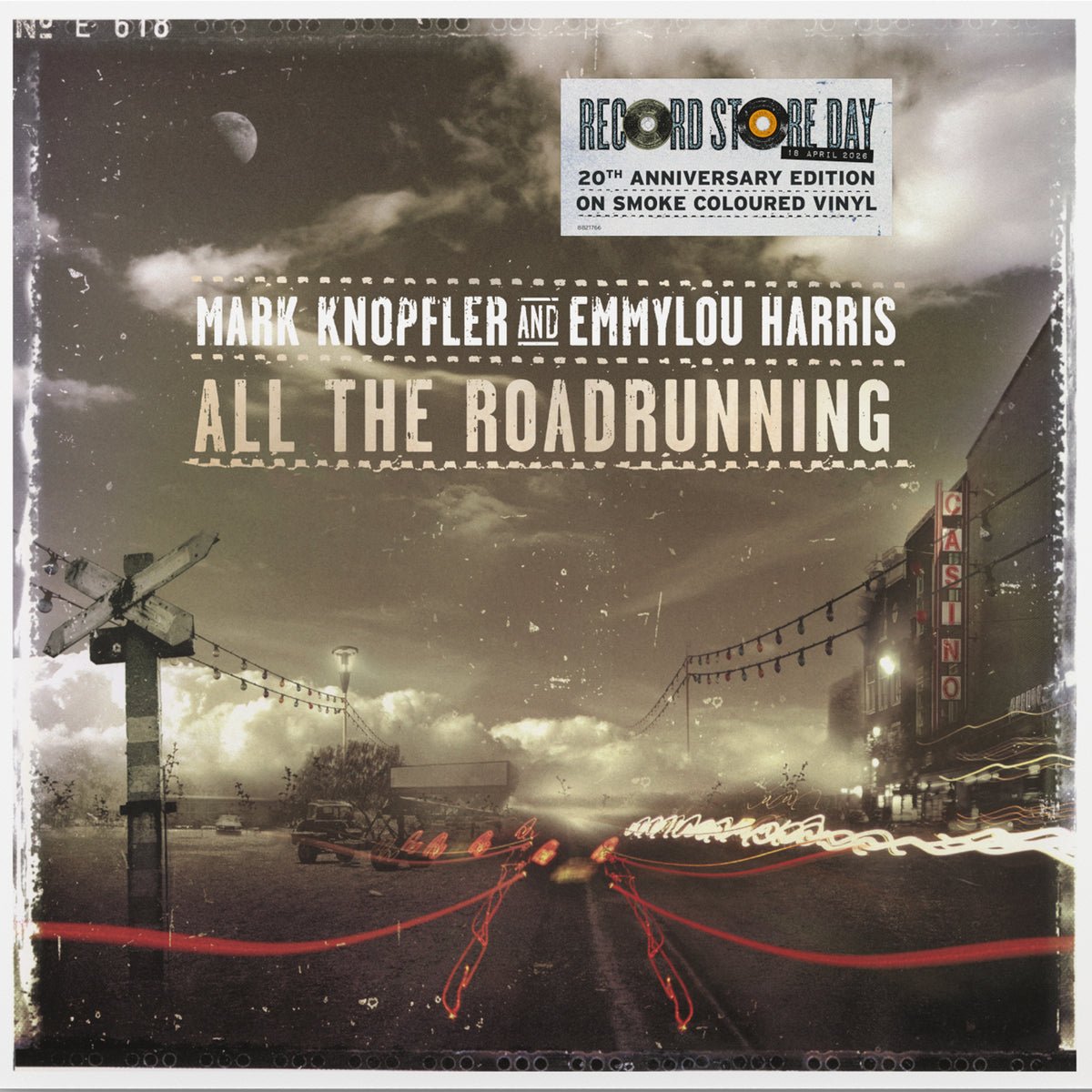 Mark Knopfler & Emmylou Harris - All The Roadrunning: 20th Anniversary - RSD 2026 Smoke Marble {vinyl LP}