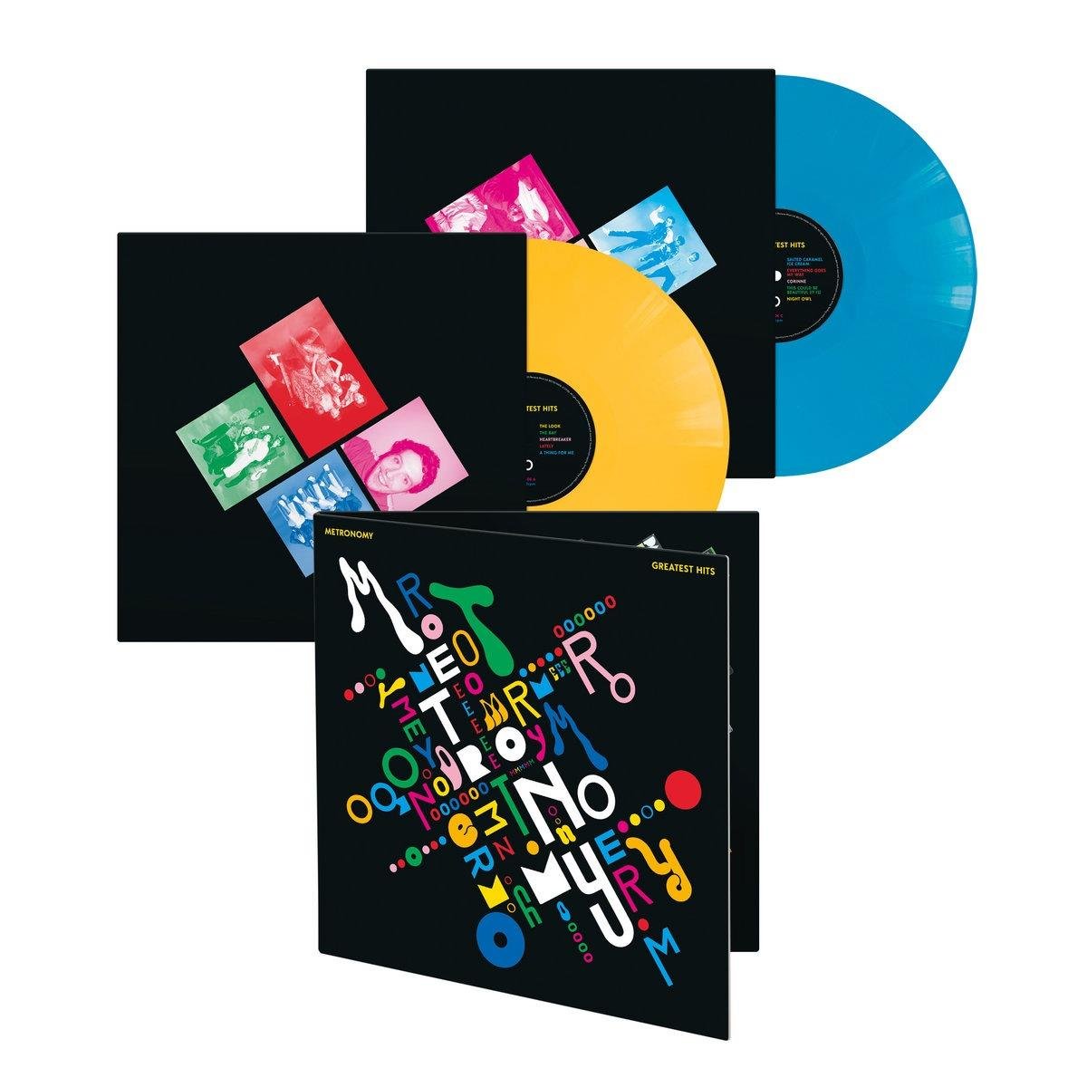 Metronomy - Greatest Hits - Yellow & Blue{vinyl LP}