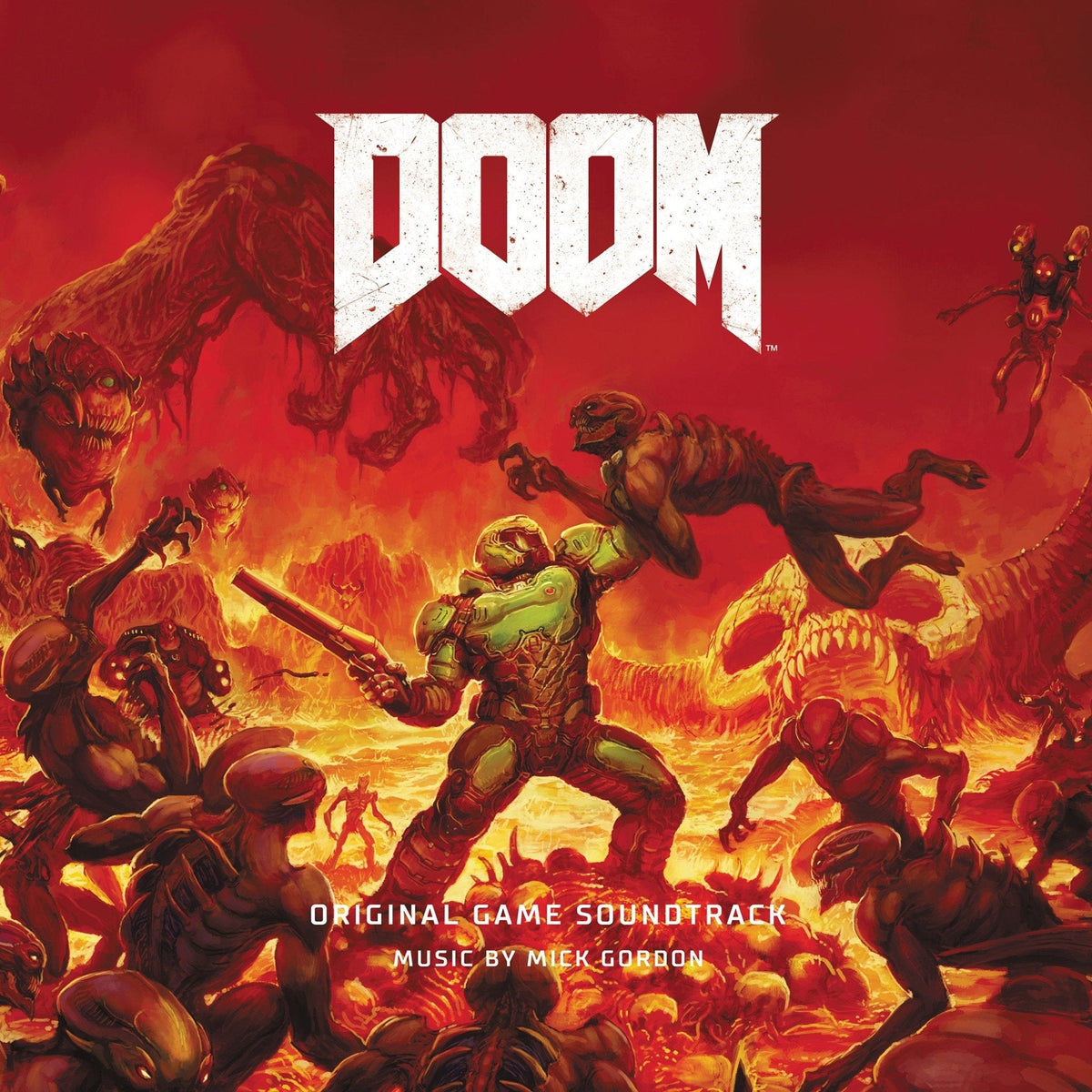 Mick Gordon - Doom (Original Game Soundtrack) - Red {vinyl LP}