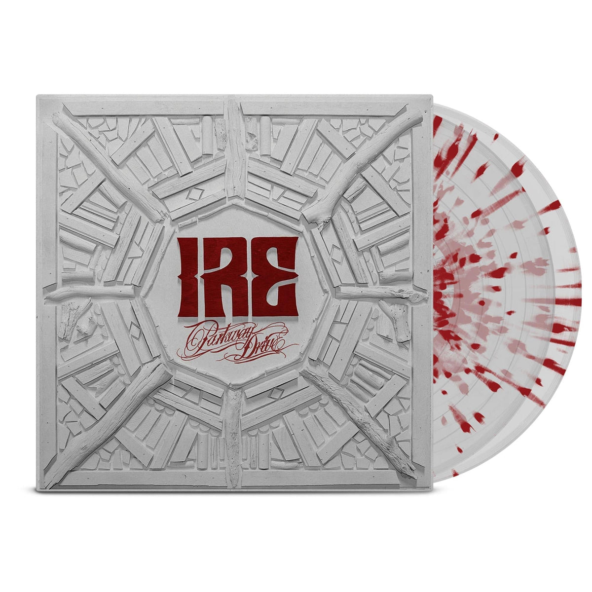 Parkway Drive - IRE - Clear & Ruby Splatter {Vinyl LP}