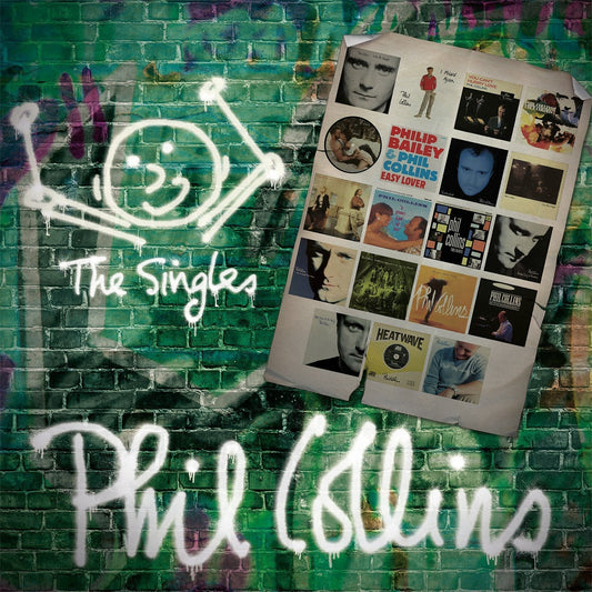 Phil Collins - The Singles - Green & Magenta {vinyl LP}