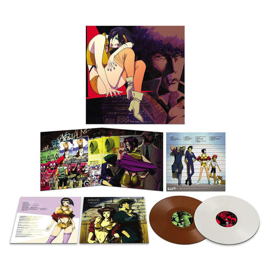 Seatbelts - Cowboy Bebop - Original Series Soundtrack - Brown & White {vinyl LP}