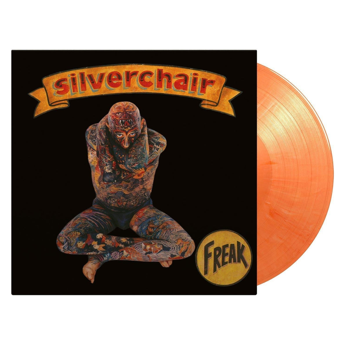 Silverchair - Freak - Orange & White Marbled {Vinyl LP}