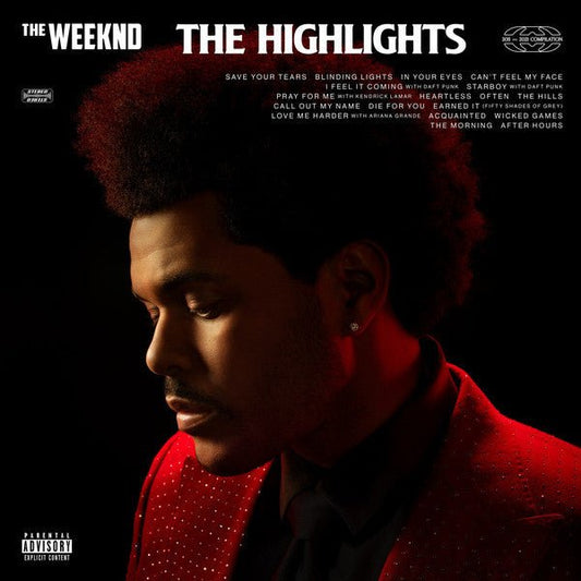 The Weekend - The Highlights - Red Sparkle Vinyl LP Record