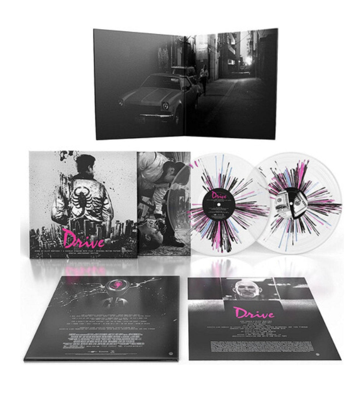 Various Artists - Drive (Original Motion Picture Soundtrack) - Neon Noir Splatter{vinyl LP}