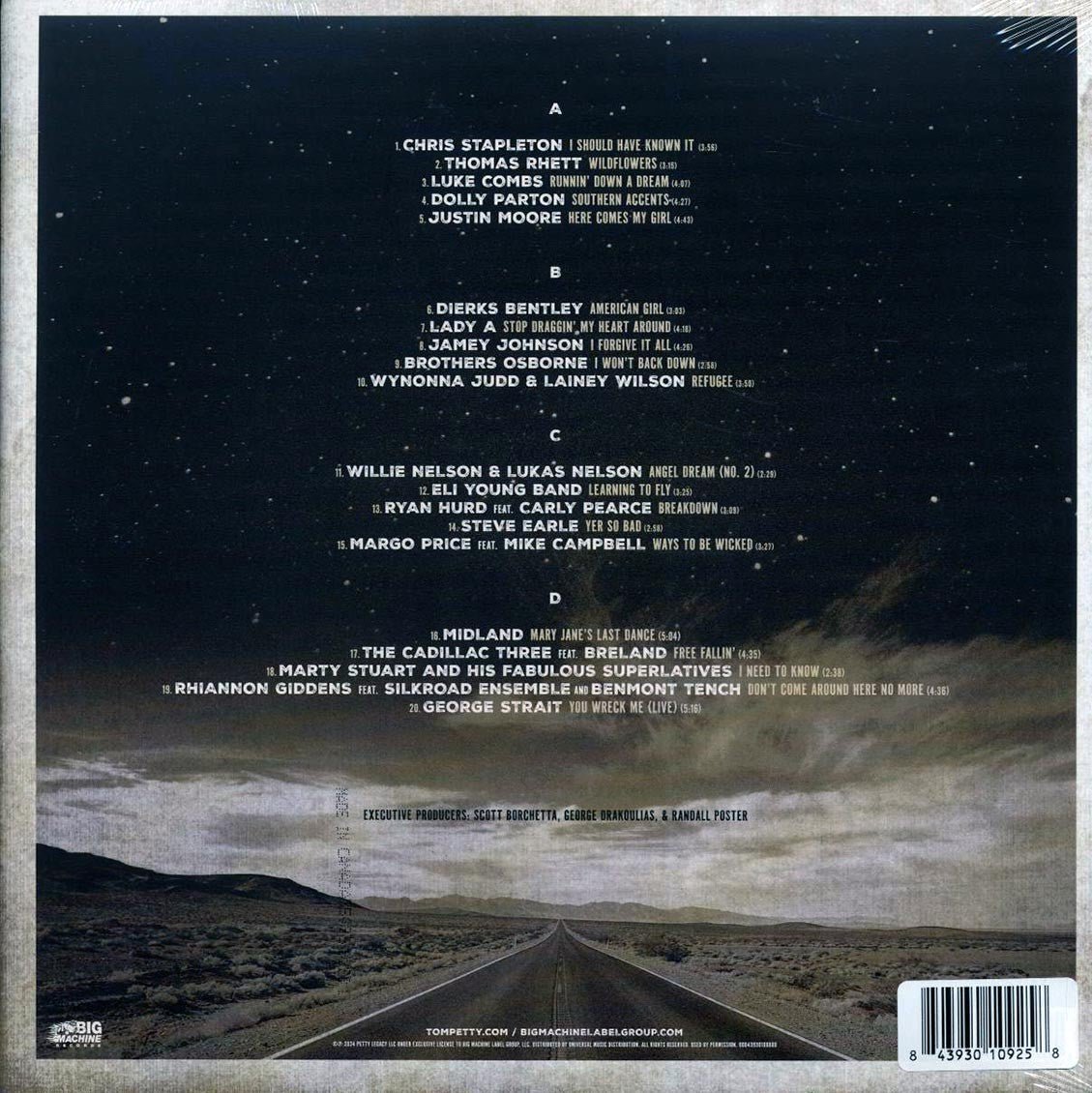 Various Artists - Petty Country (A Country Music Celebration Of Tom Petty) - Cloud {vinyl LP}