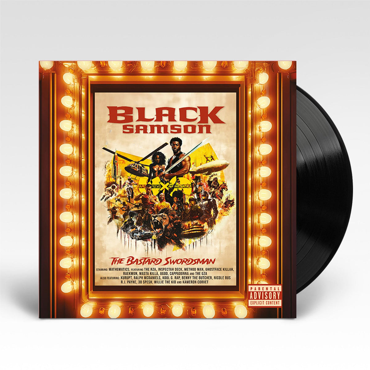 Wu Tang X Mathematics - Black Samson: The Bastard Swordsman (From The Wu-Tang The Saga Continues Collection) - {vinyl LP}