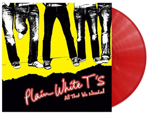 Plain White T's - All That We Needed LP (Red Colored Vinyl)