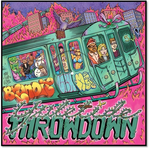 Blondie - Yuletide Throwdown 12" (Indie Exclusive Pink Vinyl, 180g, Die-Cut)