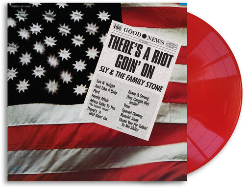 Sly & The Family Stone - There's A Riot Goin' On LP (50th Anniversary Edition, Red Vinyl, Gatefold)