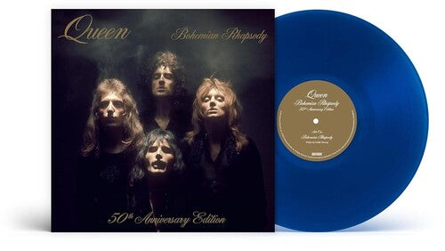 Queen - Bohemian Rhapsody / I'm In Love With My Car LP (Limited Edition, 180 Gram, Blue Colored Vinyl)