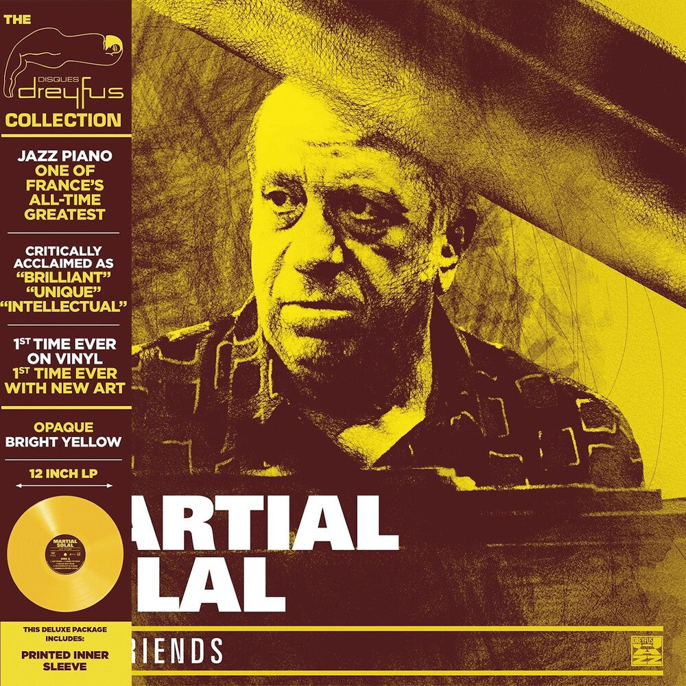 Martial Solal - Just Friends - Yellow LP (Colored, Deluxe, Limited Edition, Ylw)