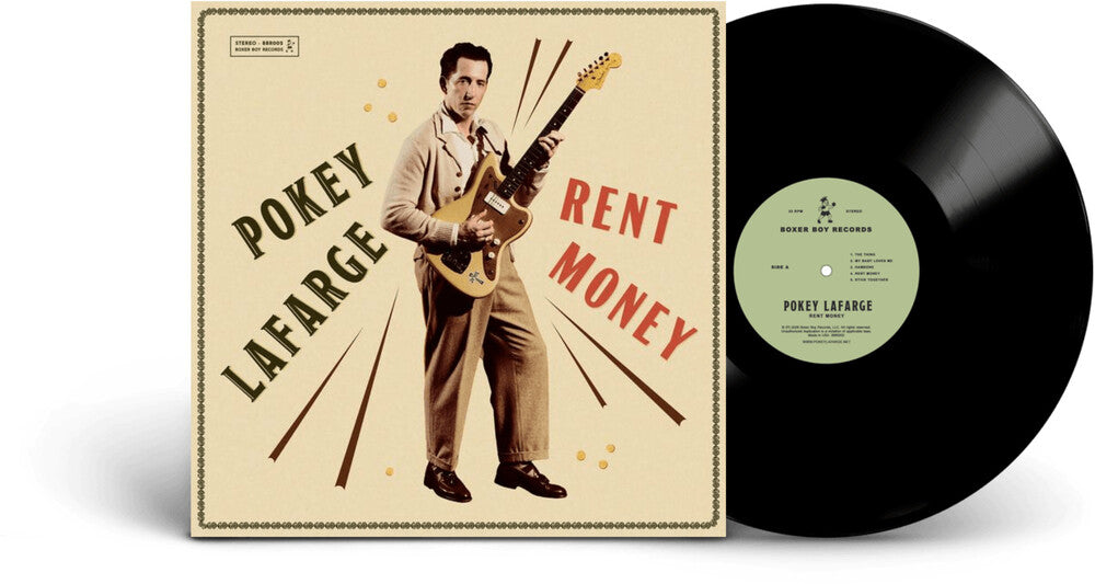 Pokey LaFarge - Rent Money LP (Preorder: Ships October 2, 2026)