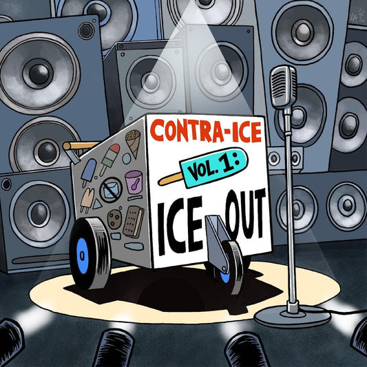 Various Artists - Contra-Ice Vol. 1: Ice Out LP (Indie Exclusive Orange/Blue) (Preorder: Ships October 2, 2026)