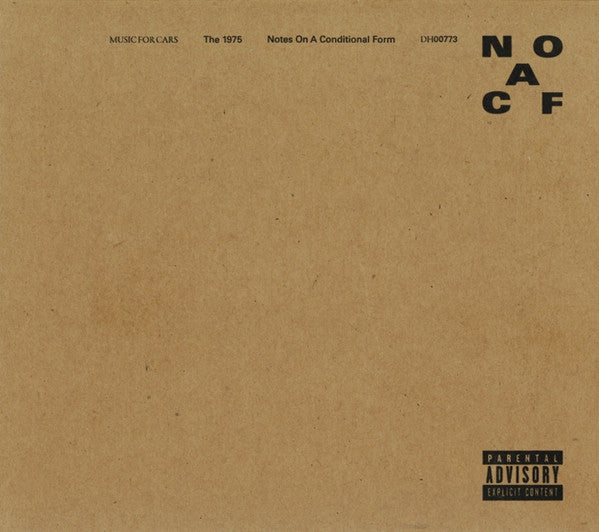 The 1975 - Notes On A Conditional Form CD (Softpak)