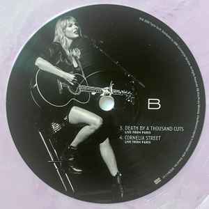 Taylor Swift – Lover (Live From Paris) 2LP (Used Vinyl, Heart Shaped, Pink Marbled & Baby Blue Marbled Vinyl)