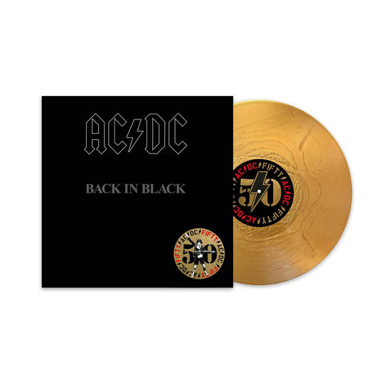 AC/DC - Back In Black - Gold {Vinyl LP}