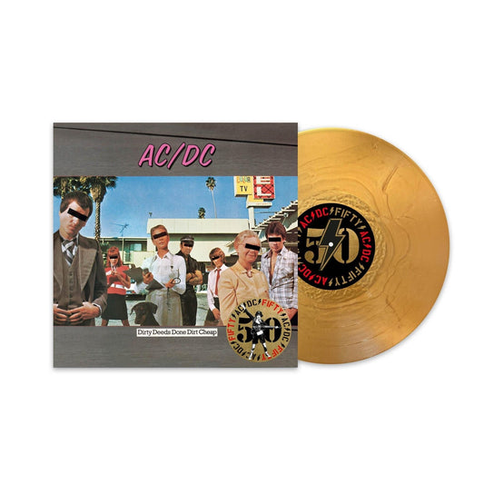 AC/DC - Dirty Deeds Done Dirt Cheap - Gold {Vinyl LP}