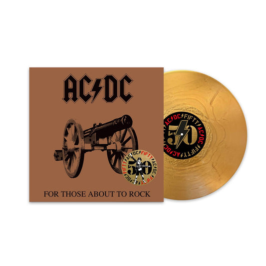 AC/DC - For Those About To Rock (We Salute You) - Gold {Vinyl LP}