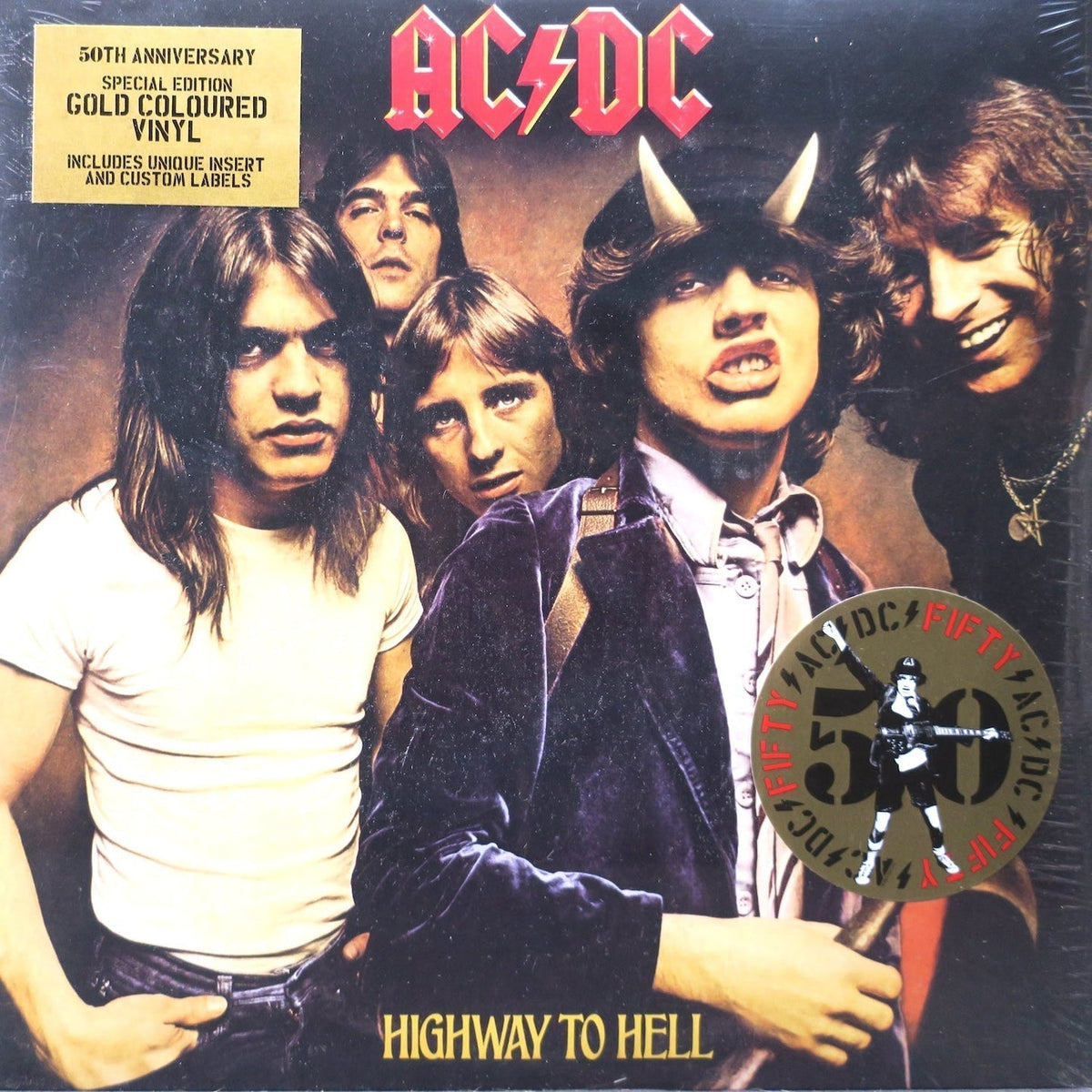 AC/DC - Highway to Hell - Gold {Vinyl LP}