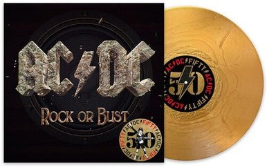 AC/DC – Rock Or Bust - 50th Anniversary Gold {Vinyl LP}